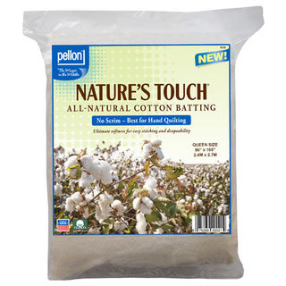 Pellon Queen-size Natures Touch 96 x 108-inch Non-scrim Natural Cotton Batting