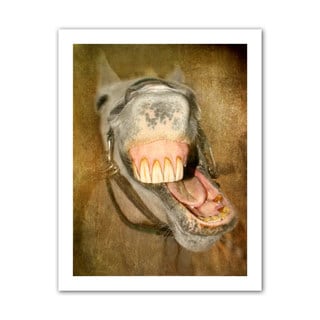 Antonio Raggio 'Laughing Horse' Unwrapped Canvas