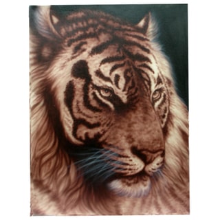 'Tiger Face' Large Original Canvas Painting (Indonesia)