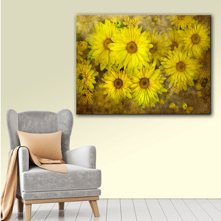 Antonio Raggio 'Bright Sunflowers' Gallery-Wrapped Canvas