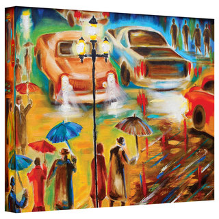 Susi Franco 'In Italy Even Rain is Beautiful' Gallery-Wrapped Canvas
