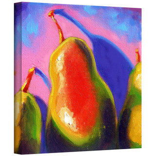 Susi Franco 'Pearfect Shadow' Gallery-Wrapped Canvas