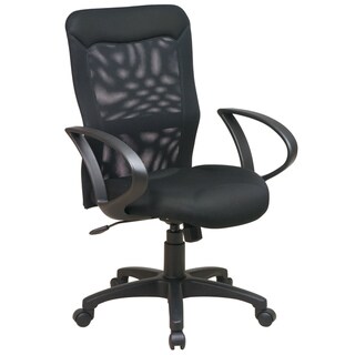 Office Star Products Work Smart Built-In Lumbar Support Chair