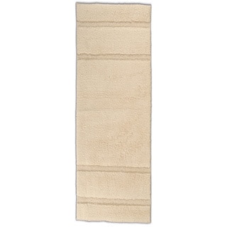 Somette Tranquility Cotton Natural 22 x 60 Bath Runner