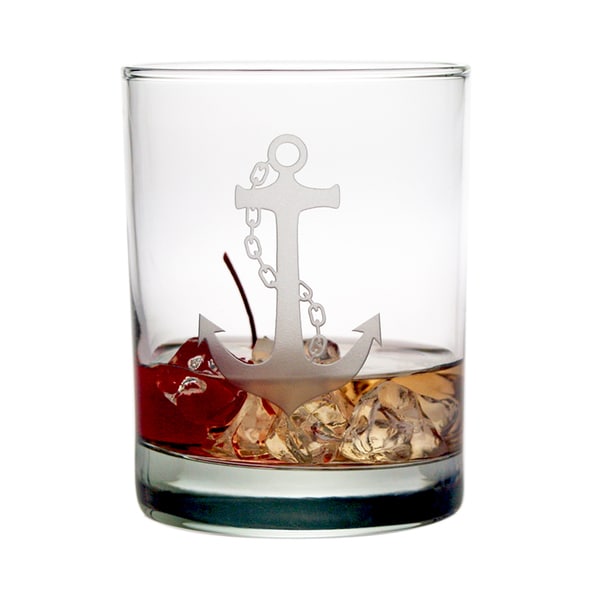Anchor Collection Rocks Glass (Set of 4)