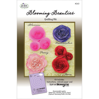 Quilling Kit-Blooming Beauties