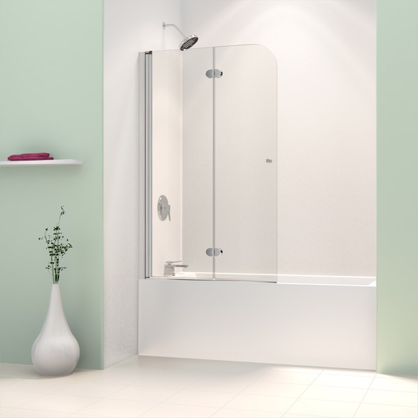 Dreamline Aqua Fold 36 Inch Frameless, Dreamline Bathtub Door Installation