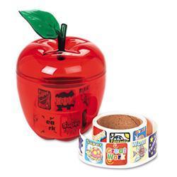 Pacon Stickers in Plastic Apple