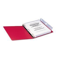 Smead Poly Ring Binder Pockets 8-1/2 x 11 Clear