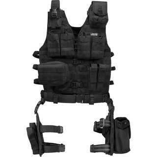 Barska Loaded Gear VX-100 Tactical Vest and Leg Platform