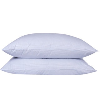 Old Fashion Style Granny Ticking Stripe Goose Down/ Feather Pillow