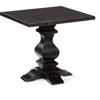 'Rossington' Ebony Pine Rectangular End Table