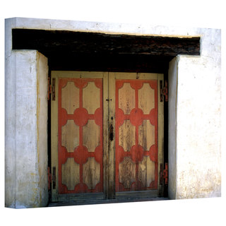 Kathy Yates 'Mission Door' Gallery-Wrapped Canvas