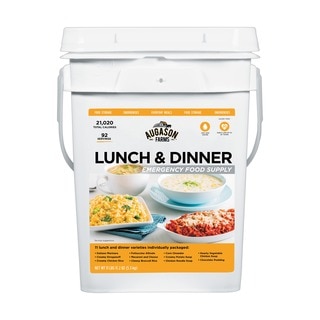 Augason Farms Lunch and Dinner Emergency Food Supply Pail