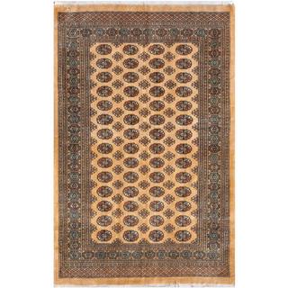 Herat Oriental Pakistani Hand-knotted Bokhara Wool Rug (5' x 7'9)