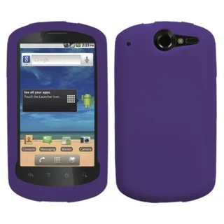 INSTEN Solid Dark Purple Skin Phone Case Cover for Huawei U8800 Impulse 4G