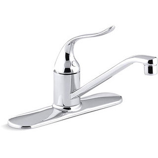 Kohler Coralais Single-control Kitchen Sink Faucet with 8 1/2-inch Spout and Lever Handle