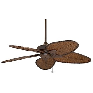 Fanimation Windpointe 52-inch Rust with Bamboo Blades Ceiling Fan