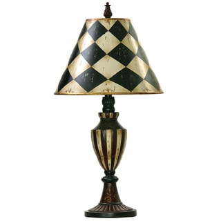 Dimond Lighting 1-light Black/ Antique White Table Lamp