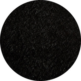 Handmade Posh Black Shag Rug (4' x 4' Round)