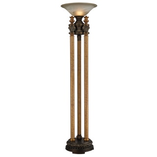 Dimond Lighting LED 1-Light Floor Lamp in Athena Bronze Finish