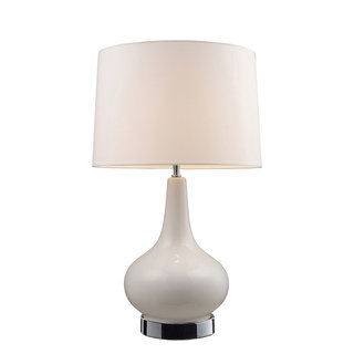 Dimond Lighting Continium White/ Chrome 1-light Table Lamp