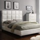 Fenton Column Upholstered Full Bed by MID-CENTURY LIVING