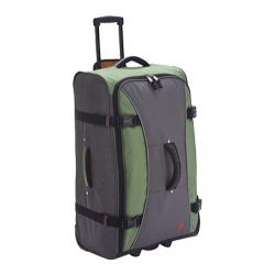 Athalon Hybrid Travelers Grass Green 25-inch Rolling Upright Suitcase