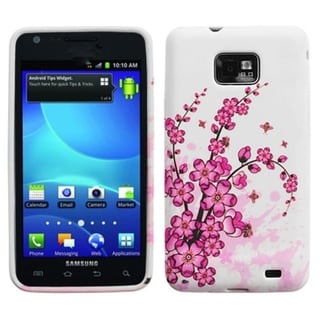 INSTEN Spring Flowers Candy Skin Phone Case Cover for Samsung i777 Galaxy S II