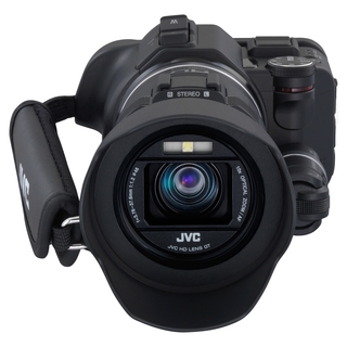 JVC GC-PX100B Digital Camcorder - 3" - Touchscreen LCD - CMOS - Full