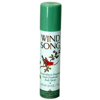 Prince Matchabelli Wind Song Women's 2.5-ounce Deodorant Body Spray