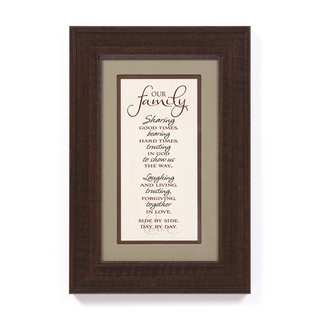 James Lawrence 'Our Family' Framed Wall Art