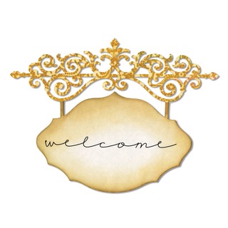 Sizzix Thinlits Die-Ornate Hanging Sign