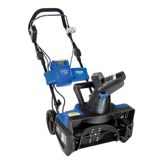 Snow Joe iON Cordless Single Stage Snow Thrower with Rechargeable Ecosharp 40 Volt Lithium-Ion Battery
