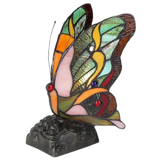 Chloe Tiffany Style Butterfly Design 1-light Nightlight
