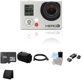 GoPro Hero 3 Black Edition Waterproof Wi-Fi 32GB Bundle