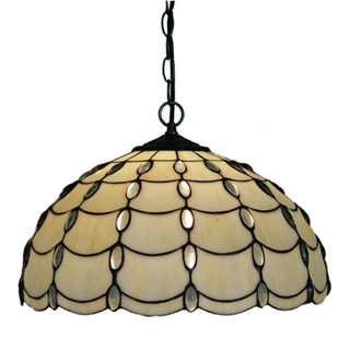 Amora Lighting Tiffany Style Cascades Pendant Lamp