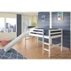 Donco Kids Twin-size Tent Loft Bed with Slide - Thumbnail 16