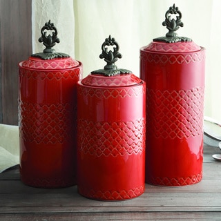Kitchen Storage Canisters (Set of 3)