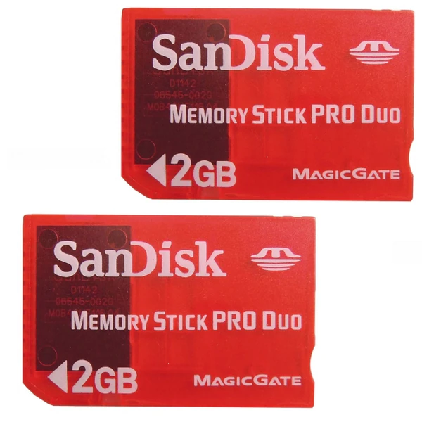 SanDisk SDMSG-2048 2GB MS PRO Duo Gaming Card (Pack of 2)