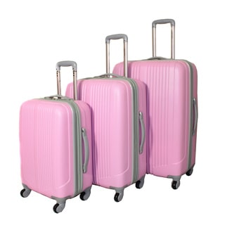 World Traveler Argo 3-piece Expandable Hardside Spinner Luggage Set