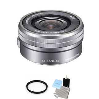 Sony 16-50mm f/3.5-5.6 OSS Alpha E Mount Retractable Zoom Lens Bundle