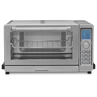 Cuisinart TOB-135 Brushed Stainless Steel Deluxe Convection Toaster Oven Broiler