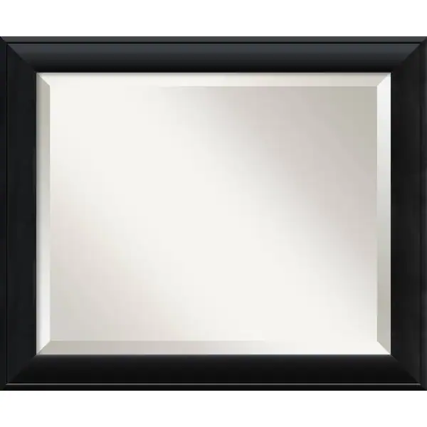 Wall Mirror Medium, Nero Black 20 x 24-inch