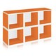Evan Eco Stackable 6 Modular Cube Storage by Way Basics LIFETIME GUARANTEE - Thumbnail 11