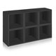 Evan Eco Stackable 6 Modular Cube Storage by Way Basics LIFETIME GUARANTEE - Thumbnail 2