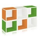 Evan Eco Stackable 6 Modular Cube Storage by Way Basics LIFETIME GUARANTEE - Thumbnail 5