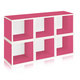 Evan Eco Friendly Stackable 6 Modular Cube Storage LIFETIME WARRANTY (made from sustainable non-toxic zBoard paperboard)