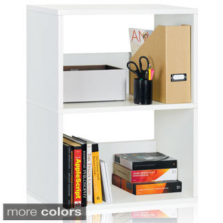 Dayton Eco 2-Shelf Bookcase and Storage Shelf by Way Basics LIFETIME GUARANTEE