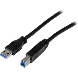StarTech.com 2m (6 ft) Certified SuperSpeed USB 3.0 A to B Cable - M/